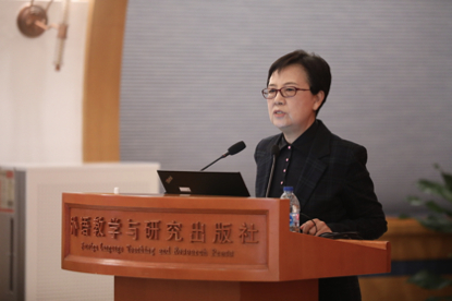 中国职业技术教育学会会长、教育部原副部长鲁昕致辞