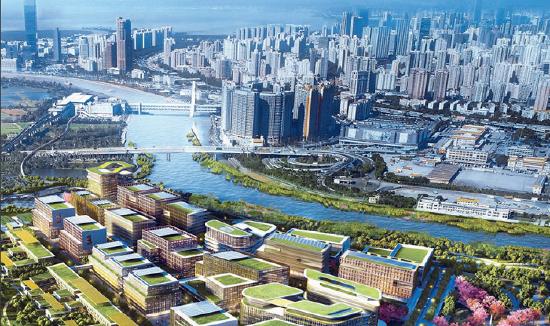 深港创科园模拟图 图片来源:《香港创新科技发展蓝图》