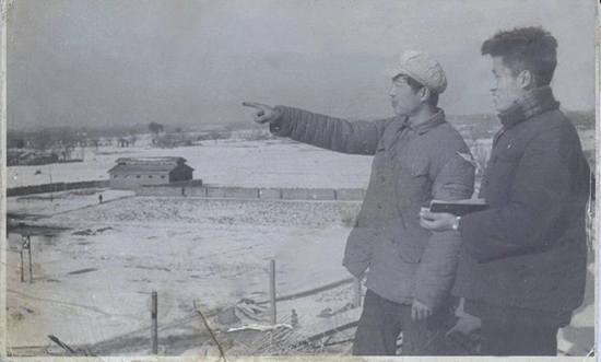 1952年春，即将开建西郊四道口校部