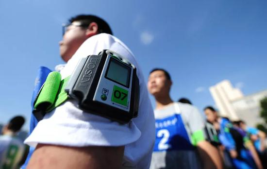 ▲2018年5月，太原中考体育测试。&nbsp; &nbsp;图片来源：视觉中国