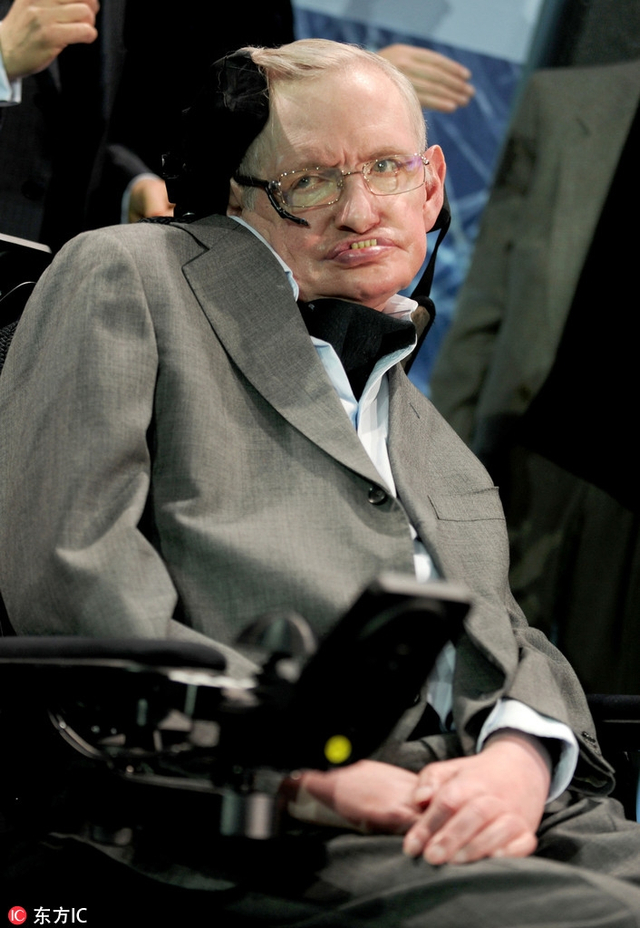 英国著名物理学家霍金去世