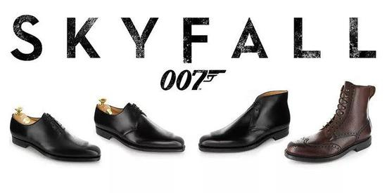 ▲Crockett&nbsp;&&nbsp;Jones&nbsp;还特意为 James Bond Skyfall 电影打造了一系列鞋款（image：highsnobiety）