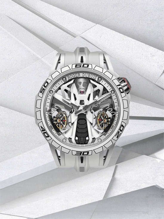 罗杰杜彼 Roger Dubuis 王者竞速系列 COUNTACH双飞行陀飞轮腕表