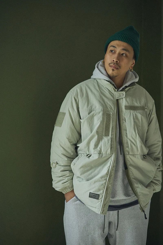  STRL 3M新雪丽双面穿加厚棉服军事风外套