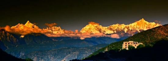 10月 松赞梅里山居与梅里雪山