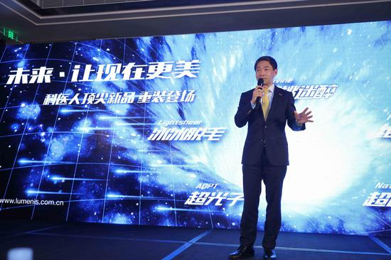 科医人亚太区总裁 翟琪瑛先生致辞