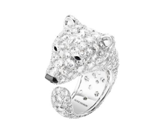 Boucheron宝诗龙Carte Blanche, Ailleurs高级珠宝系列Ours Polaire戒指