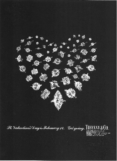 Tiffany & Co. 蒂芙尼早期广告大片，来自蒂芙尼古董珍藏库