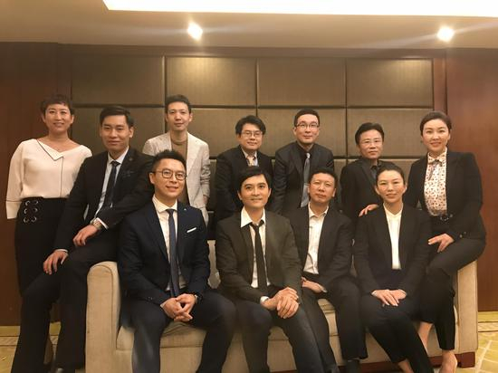 专家合影