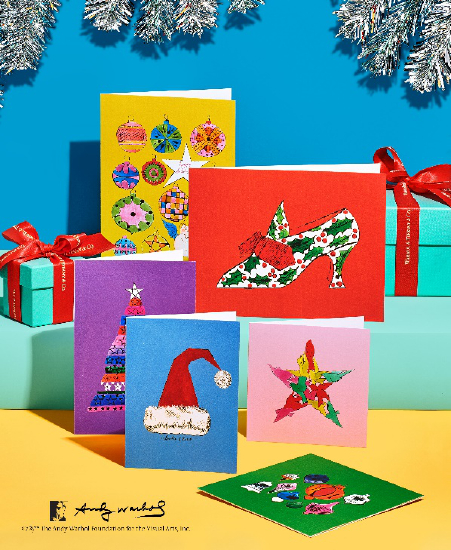 限量Tiffany & Co. x Andy Warhol 联名居家精品系列节日贺卡