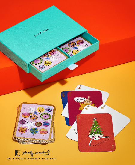 限量Tiffany & Co. x Andy Warhol 联名居家精品系列扑克牌