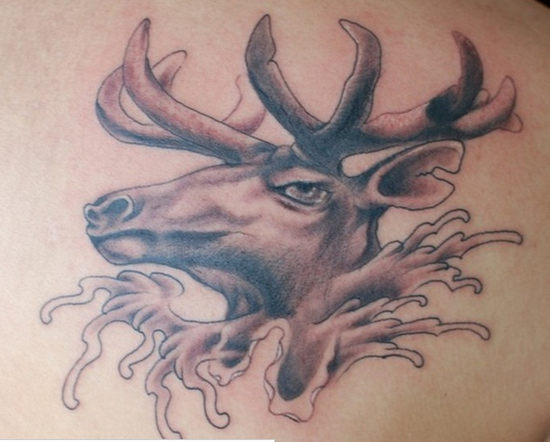 马鹿纹身