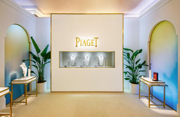 PIAGET伯爵上海高级珠宝臻品展“正午光迹”主题展厅