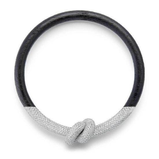 Boucheron宝诗龙Carte Blanche, Ailleurs高级珠宝系列Bois Brûlé Diamant项链