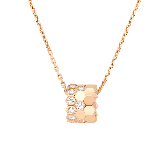 CHAUMET Bee My Love爱·巢系列 中号玫瑰金项链（现时参考价：￥44，400）