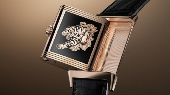 积家Reverso Tribute Enamel “Tiger” 翻转系列珐琅腕表虎年特别款