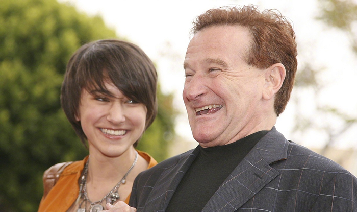 罗宾·威廉姆斯和犬子