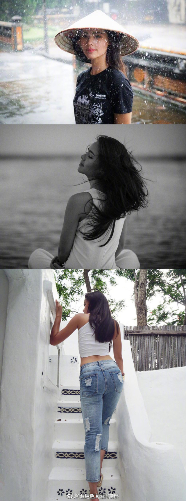 组图：泰国混血貌美小花yaya和mai 逆天颜值你站谁