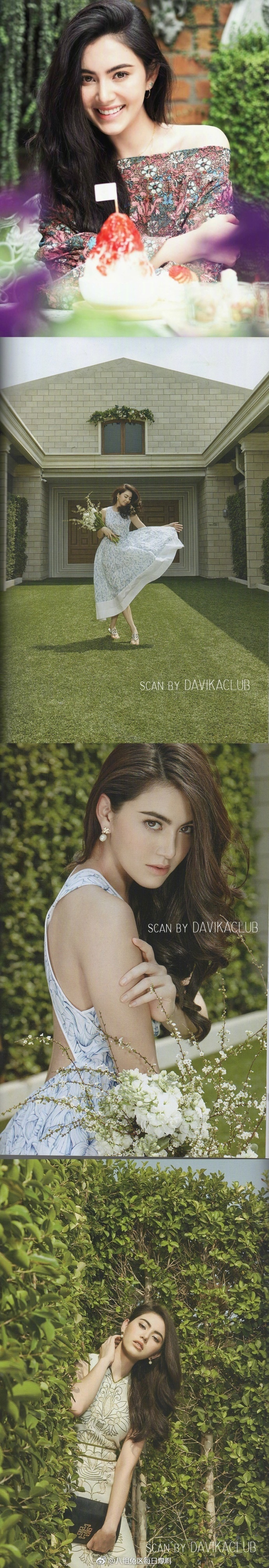 组图：泰国混血貌美小花yaya和mai 逆天颜值你站谁