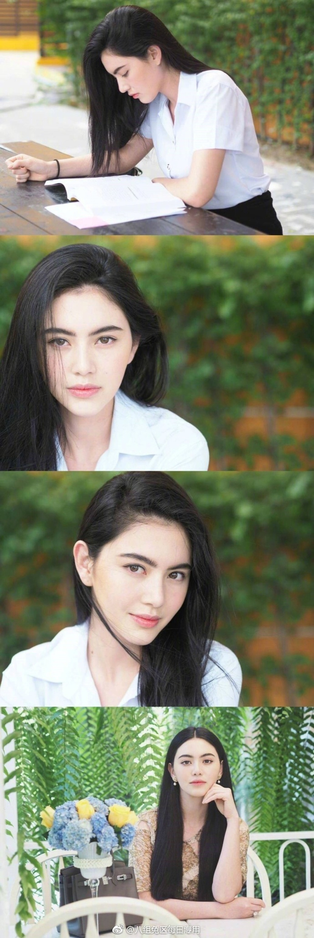 组图：泰国混血貌美小花yaya和mai 逆天颜值你站谁