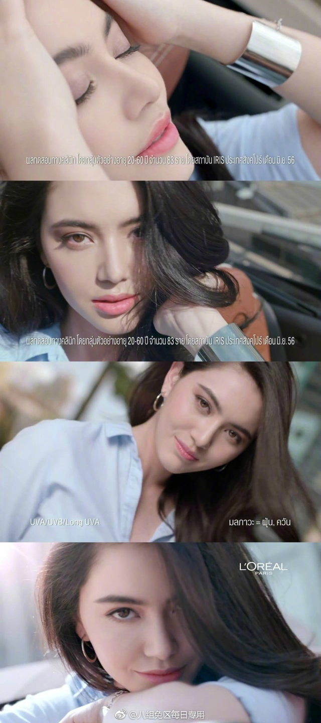 组图：泰国混血貌美小花yaya和mai 逆天颜值你站谁