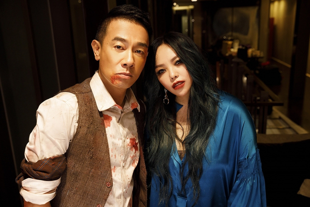 张惠妹MV与陈小春演亡命鸳鸯