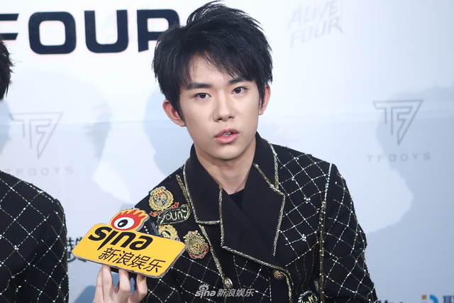 组图：成军4周年 TFBOYS三子谈成长与突破