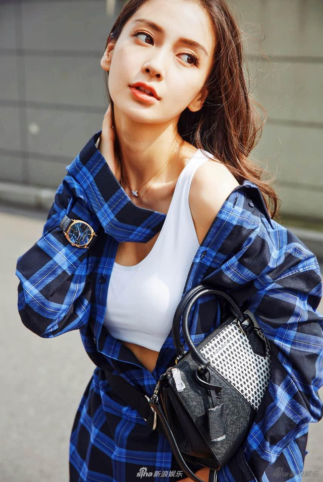 Angelababy早期写真