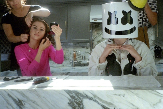 赛琳娜与marshmello写真曝光