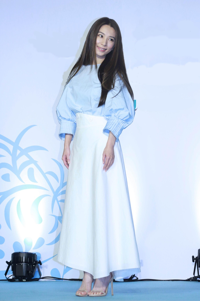 田馥甄出席活动气质爆棚