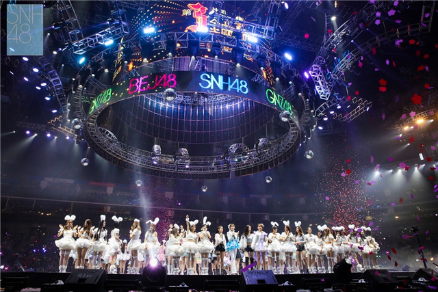 组图：SNH48金曲大赏中报揭晓 Team NII暂居队歌第一