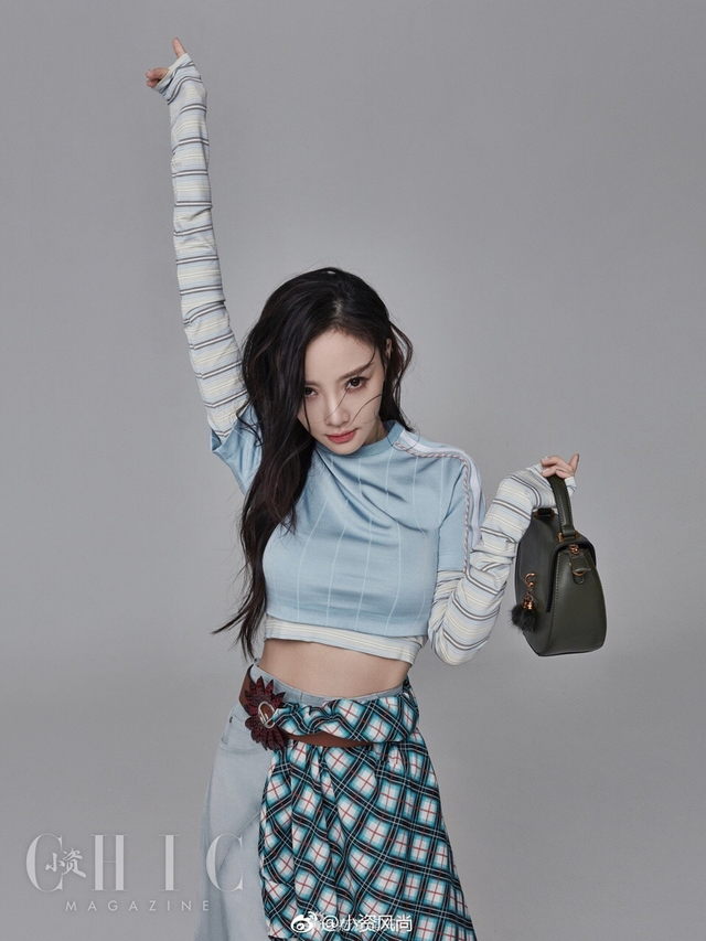 组图：竟然不玩嘻哈风？李小璐最新大片风格百变露蛮腰