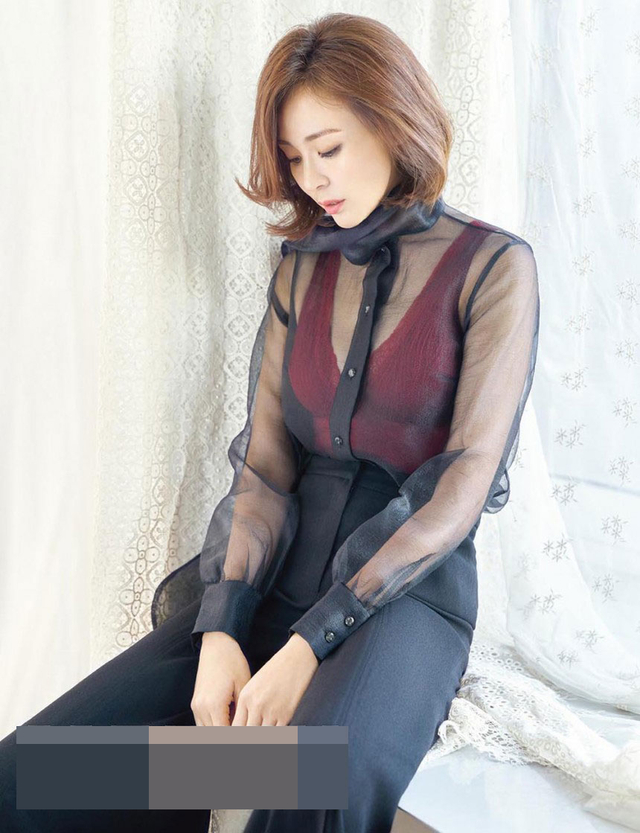 41岁矢野志保拍内衣写真 辣妈薄纱身材性感_新浪图片