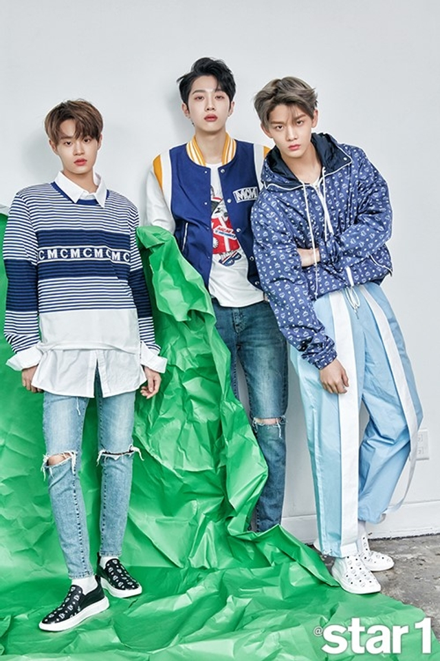 wannaone拍时尚宣传写真 展帅气不羁魅力