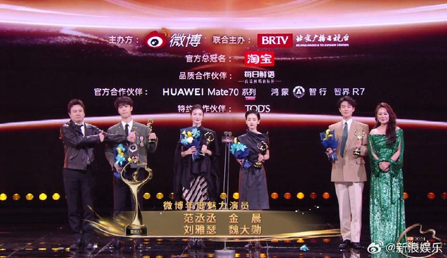 组图：2024微博之夜盛典荣誉揭晓 沈腾赵丽颖获微博KING&QUEEN