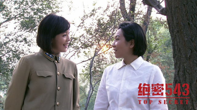 陈维涵英姿飒爽 演绎战地爱情