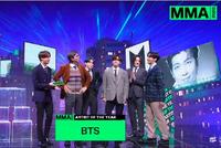 2020MMA防弹少年团夺五奖 与BLACKPINK边伯贤IU同入围TOP10