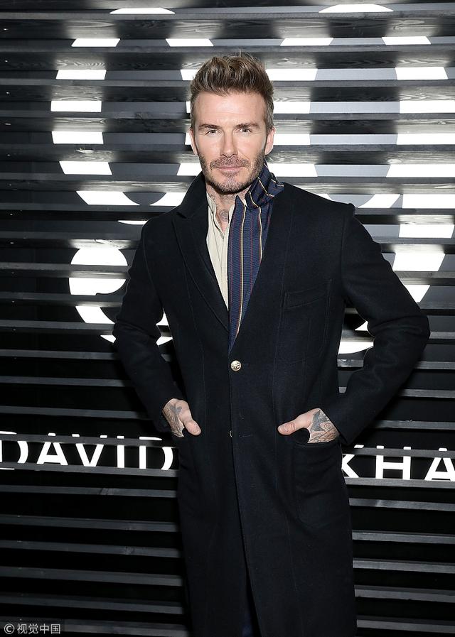 新浪娛樂訊 當地時間2018年2月28日,倫敦,貝克漢姆(david beckham)