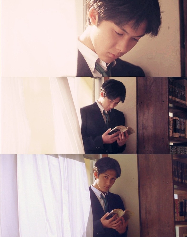 《情书》中的柏原崇美颜盛世