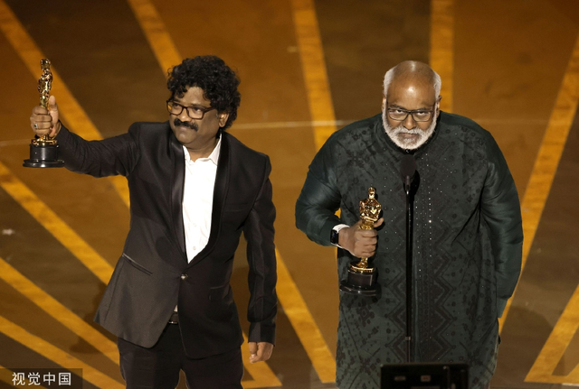 最佳电影歌曲：《Naatu Naatu》(电影《RRR》主题曲)