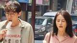 胡歌高圆圆吃冰棍路透