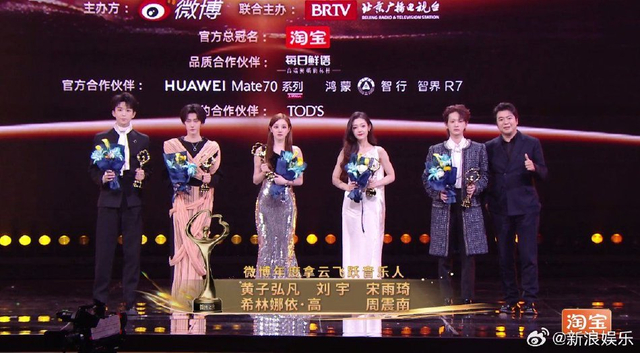 组图：2024微博之夜盛典荣誉揭晓 沈腾赵丽颖获微博KING&QUEEN