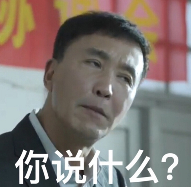 你说什么？