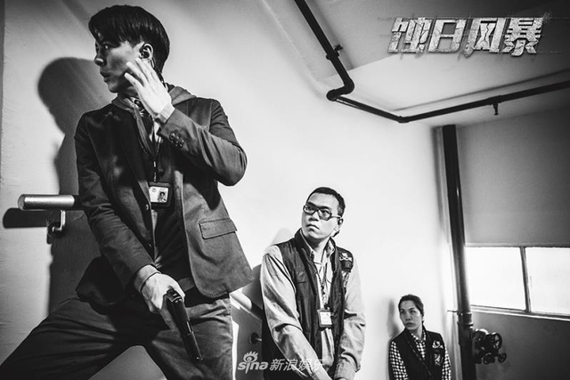 组图：张智霖回归小荧幕信心十足！《蚀日风暴》香港开机
