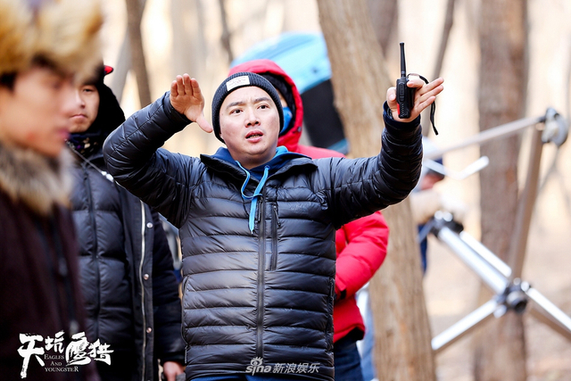 《天坑鹰猎》首曝花絮 王俊凯文淇共演鹰屯变形计