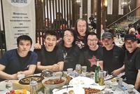 尹相杰景岗山谢东聚餐照曝光 三人同框集体发福