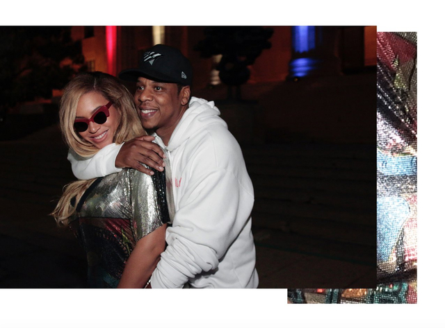 碧昂斯生日晒与jay z甜蜜瞬间 手牵爱女一家人温馨幸福