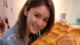 林峯女友张馨月中秋晒美照