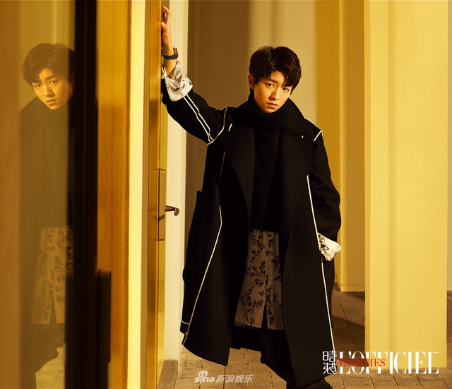 组图：王俊凯杂志开年双封曝光 少年气息碰撞时尚演绎双面本色