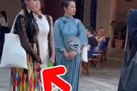 迪丽热巴花少5克罗地亚路透曝光 穿民族服饰好美